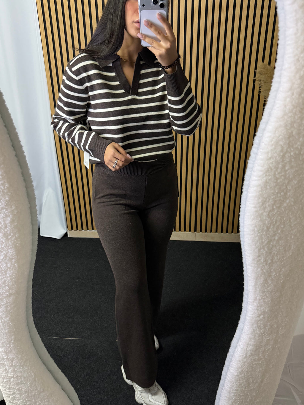 Coordinato Aura marrone