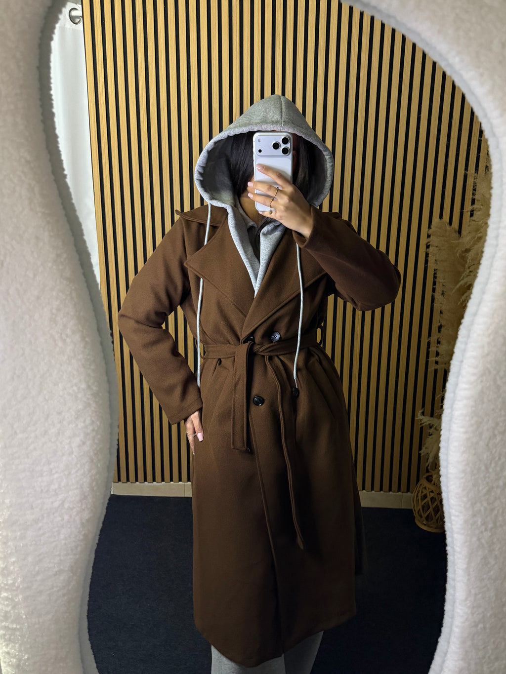 CAPPOTTO RÊVE con cappuccio